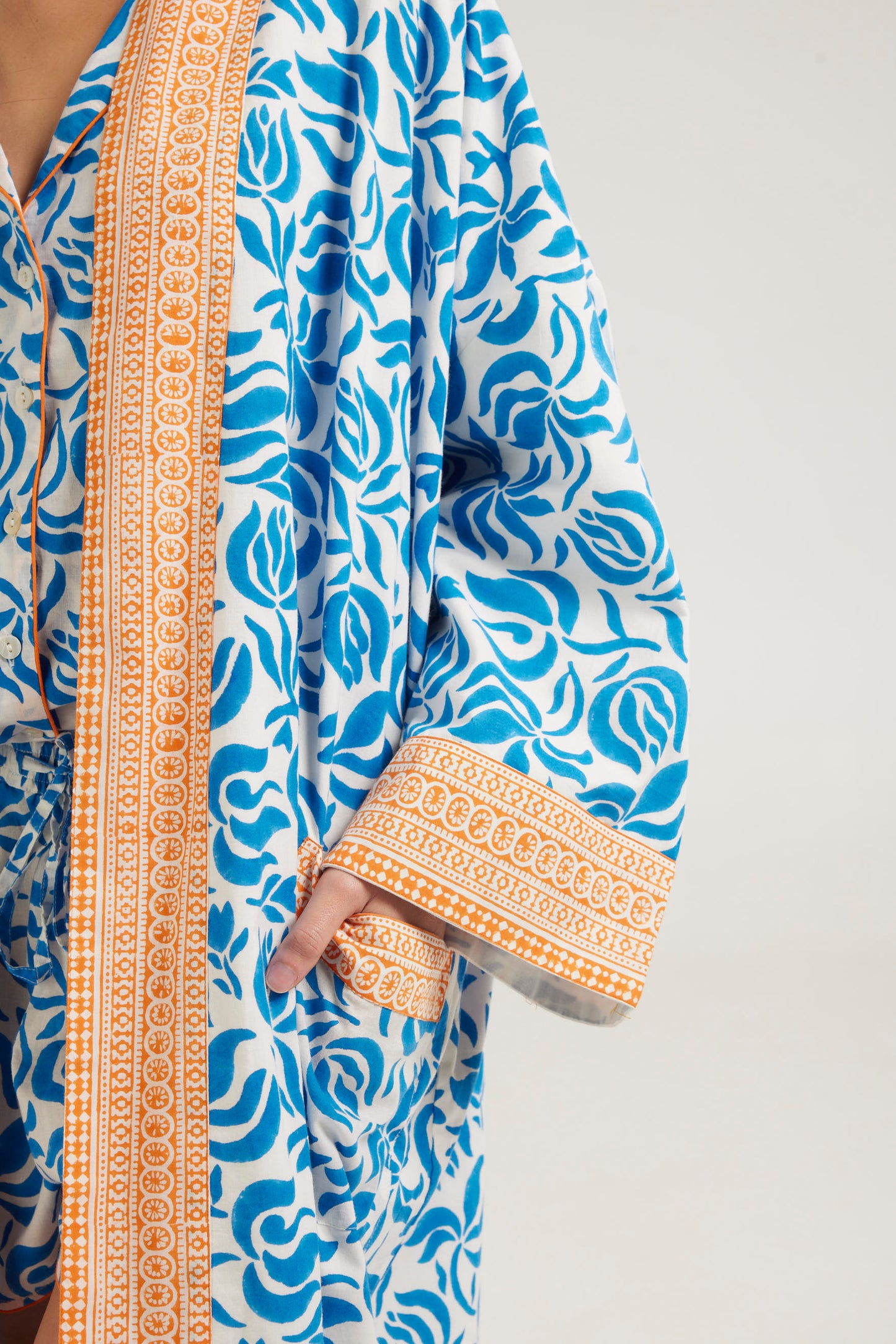 Long lined cotton Kimono - Coming soon - Retreat Myself