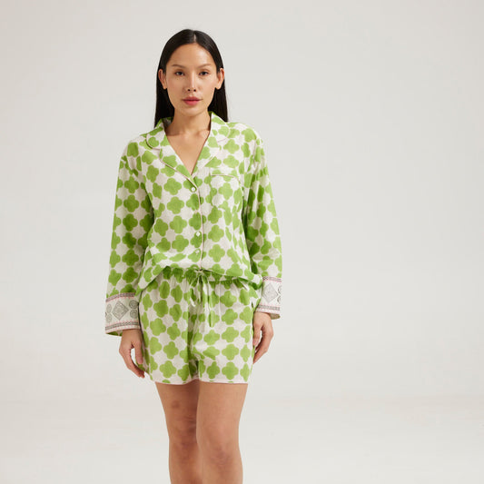 Citrine Capri Shortie Pyjamas - Retreat Myself