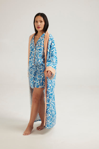Long lined cotton Kimono - Coming soon - Retreat Myself