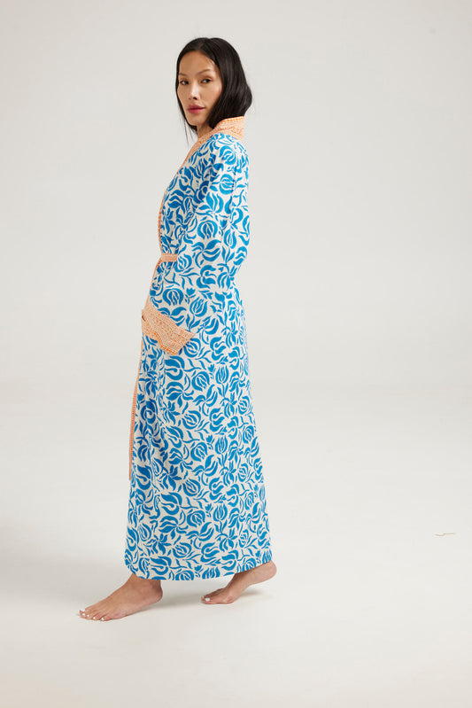 Long lined cotton Kimono - Coming soon - Retreat Myself