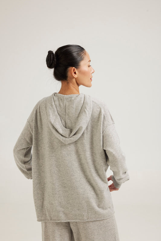 Soft cashmere hooded knit - coming soon - Retreat Myself