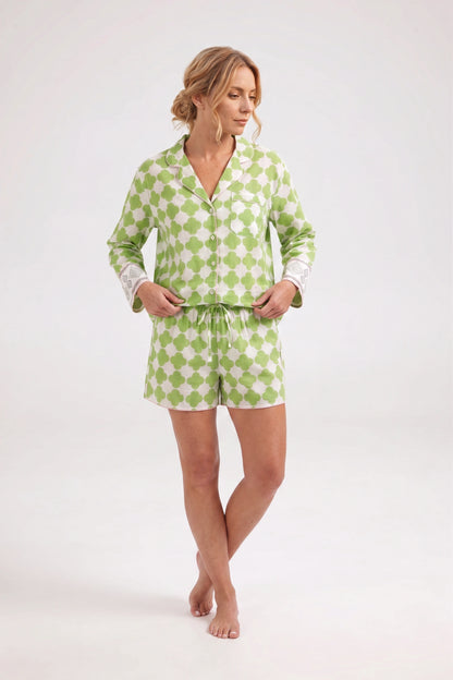 Citrine Capri Shortie Pyjamas - Retreat Myself