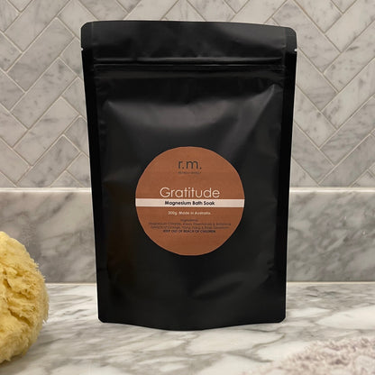 Gratitude Magnesium Bath Soak - Retreat Myself