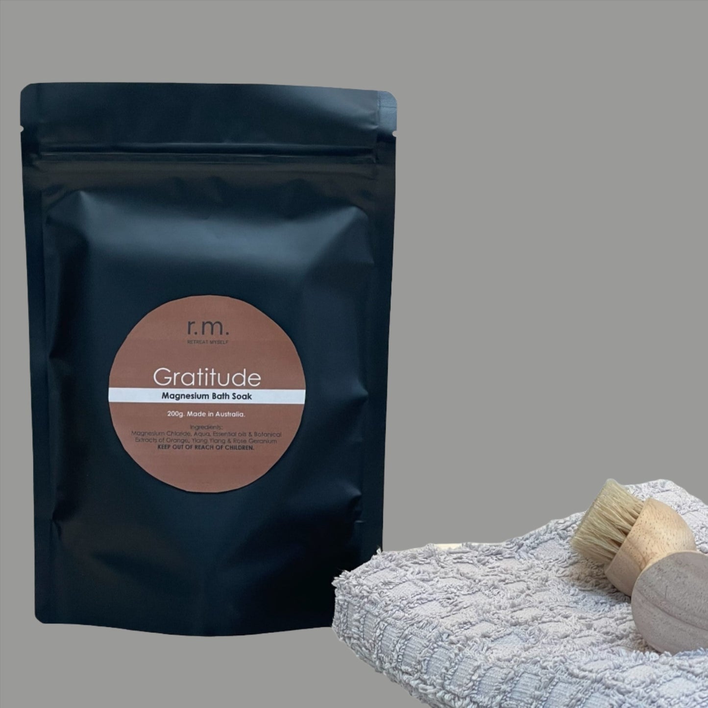 Gratitude Magnesium Bath Soak - Retreat Myself