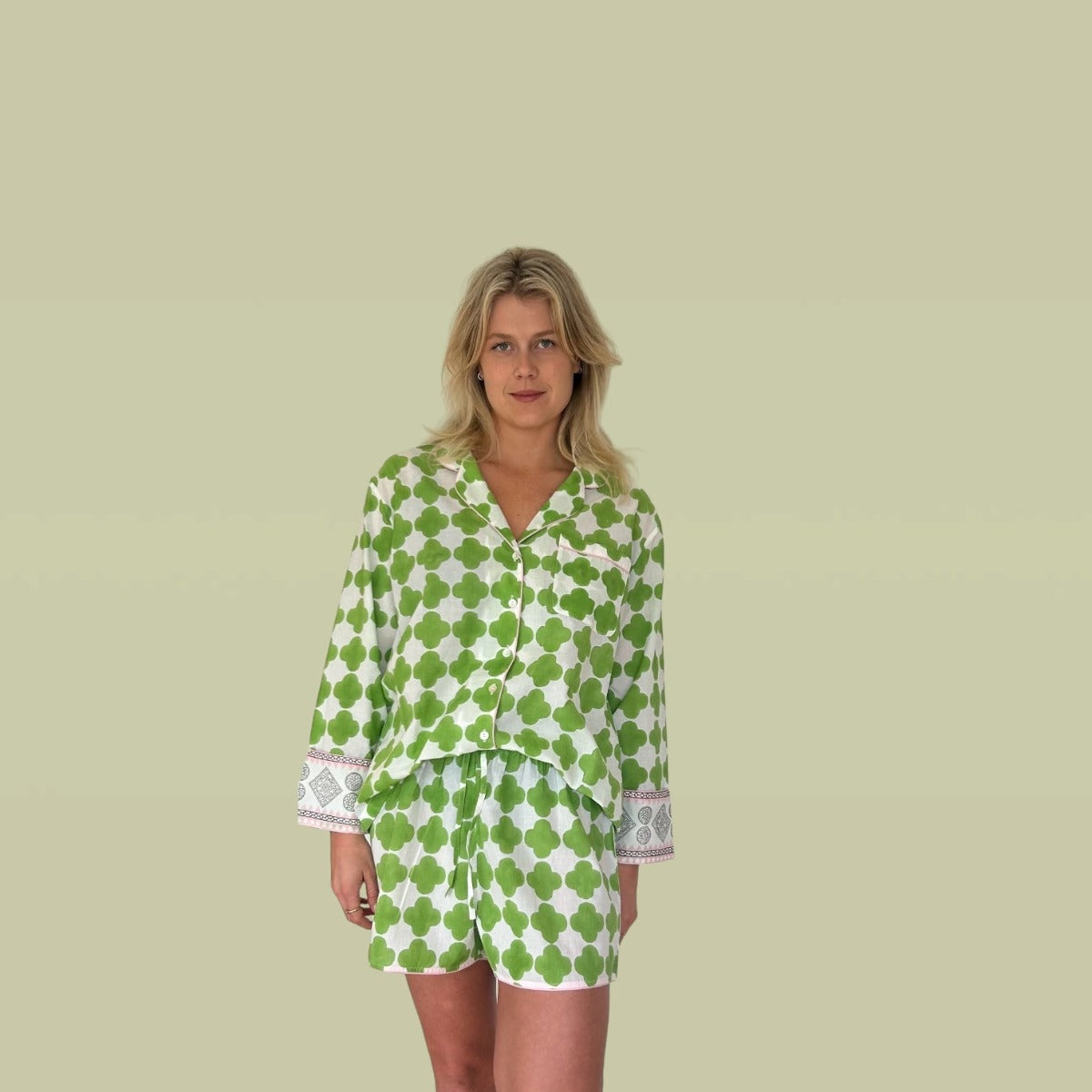 Citrine Capri Shortie Pyjamas - Pre-Order - Retreat Myself