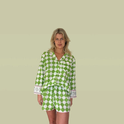 Citrine Capri Shortie Pyjamas - Pre-Order - Retreat Myself